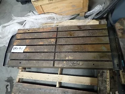 48.75  X 23  X 6   Steel Weld T-Slotted Table Cast Iron Layout Plate 5 SLOT • $750