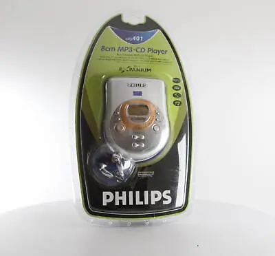 Philips Pocket Expanium EXP 401 Personal Portable Mini MP3 CD Player (EXP401/17) • $373.52