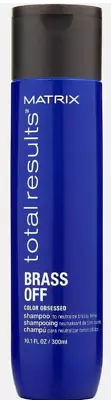 Matrix   TOTAL RESULTS  Brass Off Shampoo-300ml NEW • £10.99