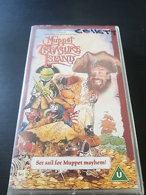 £4.95 • Buy Muppet Treasure Island VHS Video
