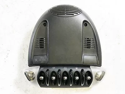 07-13 Mini Cooper R56 R55 Overhead Map Dome Light Panel Sunroof Switch Black 86K • $39.95