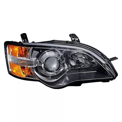 Headlight For 2005 Subaru Legacy Passenger Side Black Halogen Clear Amber Lens • $191
