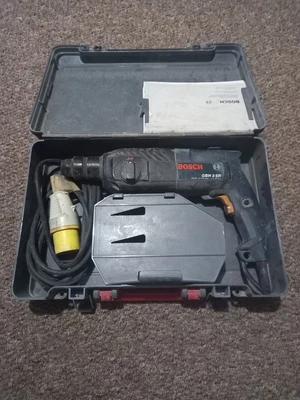 £20 • Buy Bosch Hammer Drill Chisel Rotary SDS Plus Corded GBH 2-SR 110V