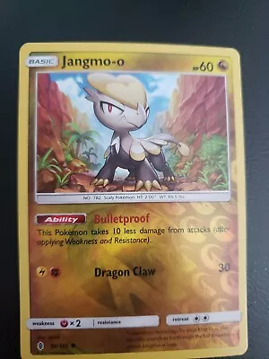 Pokemon Guardians Rising Jangmo-o 98/145 Common - Reverse Holo Card • $1.20