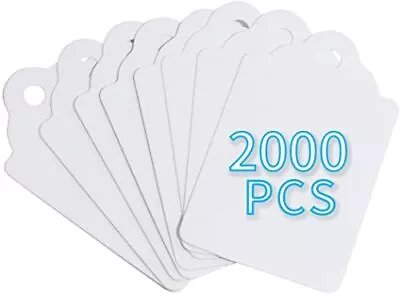 Unstrung Marking Tags2000 Pcs Price Tags1.75 X 1.1 InchesWhite Merchandise... • $32.77