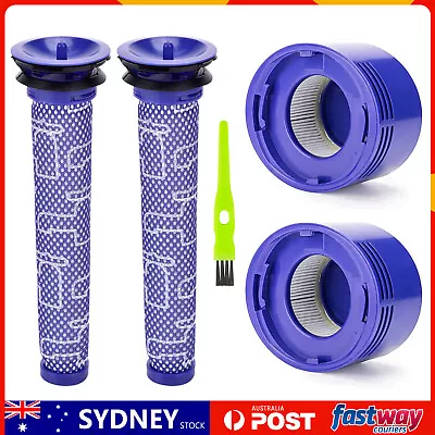 $16.98 • Buy 2x Pre & Post HEPA Filter For Dyson V8 V7 Animal Absolute Vacuum Replacement