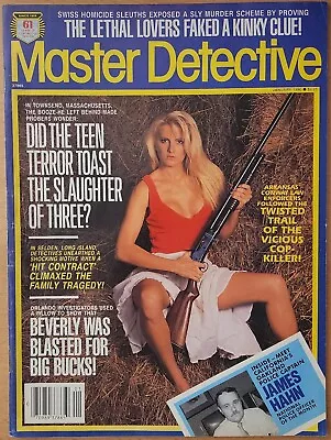 Master Detective January 1990 Police Cases Lovers Pulp Crime Magazine • $8.98