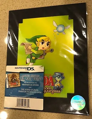 Legend Of Zelda Phantom Hourglass Limited Edition Cel Art Print W/ COA #12874 • $9.99