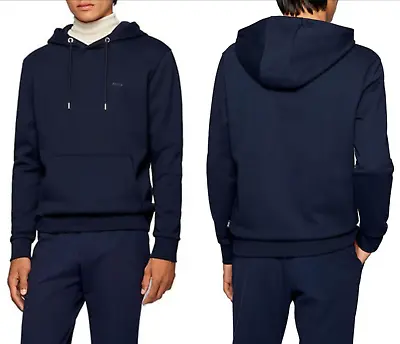 HUGO BOSS Seeger 67 Hoodie Pullover Sweater Sweatshirt Hood Jumper Jacket S • $152.88