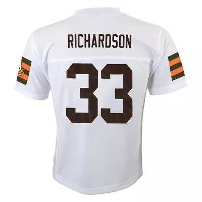 $12.59 • Buy Trent Richardson NFL Cleveland Browns Mid Tier Away White Jersey Youth (S-XL)