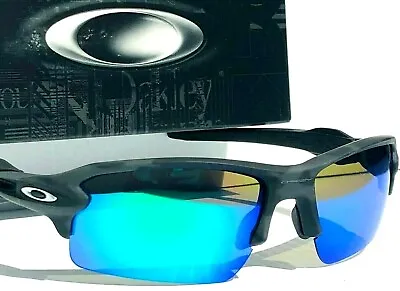 NEW* Oakley FLAK 2.0 Black CAMO W POLARIZED Galaxy Jade Mirror Sunglass 9188 • $146.88