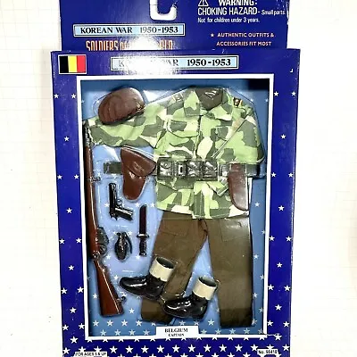 1/6 Soldiers Korean War Belgium Captain NEW Military Weapons Accessories 12” Set • $28.95