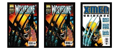 Wolverine 145 & X-Men Universe 1 Reg Silver & Gold Foil Variant 1st & 2nd Print • $49.99