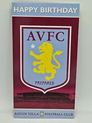 £3.99 • Buy Official Aston Villa Football Club Birthday Card