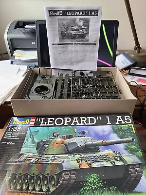 1997 Revell 1:35 Leopard 1A5 Un Assembled Model #03028 NIB • $31.95