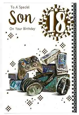 £2.64 • Buy Son 18th Birthday Card ~ Special Son On Your 18th Birthday