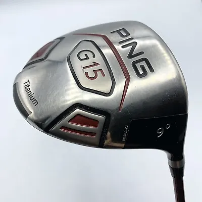 Ping G15 9° Driver Stiff Flex Grafalloy Prolite 3.5S RH With Head Cover 46” • $129.95