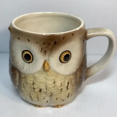 Vintage Owl Shaped Coffee Cup Mug Otagiri Japan 2 Tiny Chips On Rim See Photos • $7.95