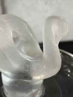 Lalique? Crystal Swan Pin/ Ring Dish • $39.99