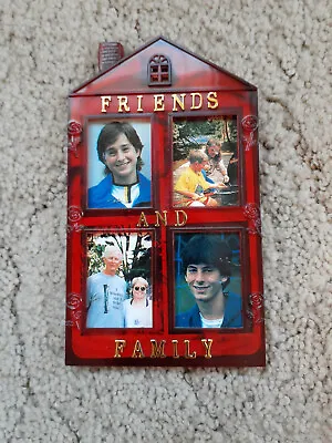 $6.99 • Buy Friends & Family House Collage Picture Photo Frame 4 Photos