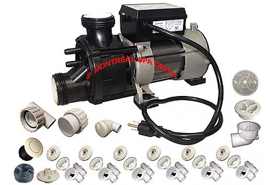 Conversion Assembly BATHTUB To WHIRLPOOL JETTED TUB Waterway Jets +Genesis Pump • £351.02