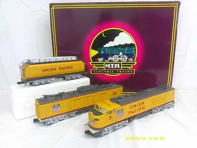 Huge Mth Premier Mt-2124lp Union Pacific Gas Turbine Diesel Set Protosounds Mint • $895