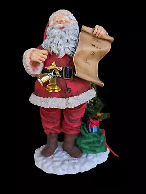 Vintage Possible Dreams Sculptahge Santa With List From 1991 Christmas • $24.99