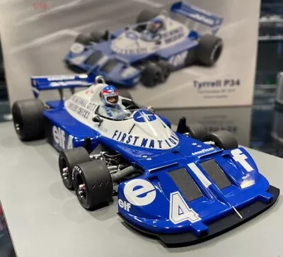 Tyrrell P34 #4 2nd Canadian GP 1977 Patrick Depailler In 1:18  Scale By Spark • $158.42