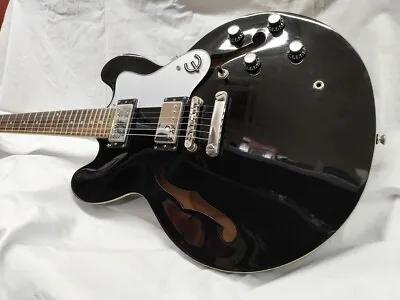 EPIPHONE DOT BP BLACK PEARL Electric Guitar #26466 • $670