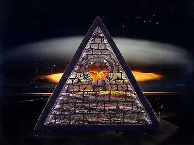 Ancient Egypt Secret Masonic Osiris Doomsday Clock Symbol Pyramid God Patch 33 K • $24.99