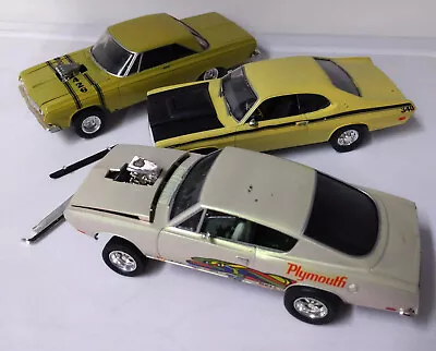 Junkyard 1/25 1/24 Scale Model Kit Car Built Lot Duster Dodge Plymouth Cuda #A4 • $34.90