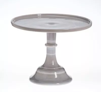 Mosser Glass USA Vintage Cake Stand Marble 12 Inch • $84.95