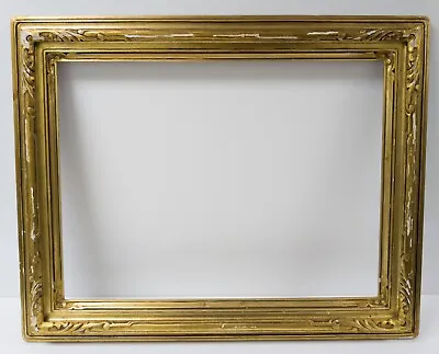 Antique Newcomb Macklin Rabbet 24x18 Gilded  Picture Frame Painting Some Wear • $900