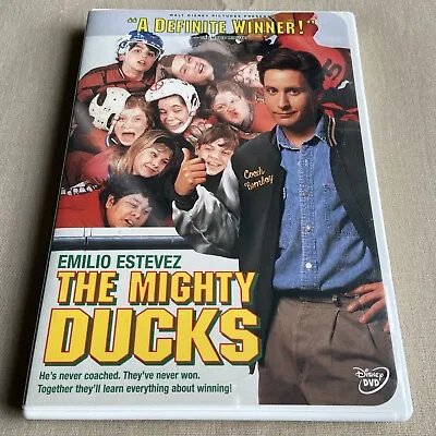 Walt Disney: The Mighty Ducks (DVD 1992 WS) Ice Hockey 1 Original Emilio Estevez • $3.08