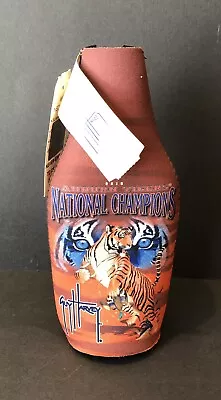Auburn Tigers 2010 National Championship Neoprene Zip-Up Koozie • $12.99