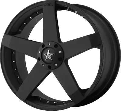 KM775 KMC ROCKSTAR CAR WHEEL 19x8 Bolt Pattern4x100/4x114.30 • $220