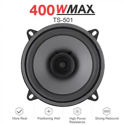 5'' 400W Car Coaxial Speaker Auto Audio Stereo Full Range Frequency Hifi Speaker • $12.74