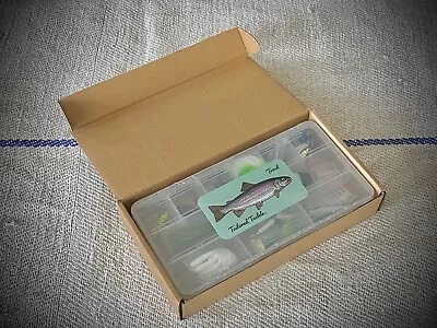 New Trout Fishing Kit Tackle Box Includes Lures Rigs And Book. Great For Kids • $20