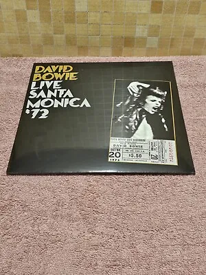  David Bowie   Live In Santa Monica '72 LP(Record 2016) Still Sealed  • £24