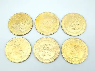 DISNEY PARIS Tokens Lot Of 6 Mickey Mouse • $80