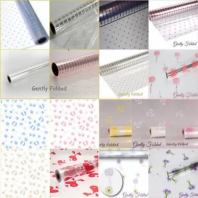 £0.99 • Buy Cellophane Gift Wrap FLOWERS HAMPER BABY SHOWER WEDDING ANNIVERSARY BOUQUET