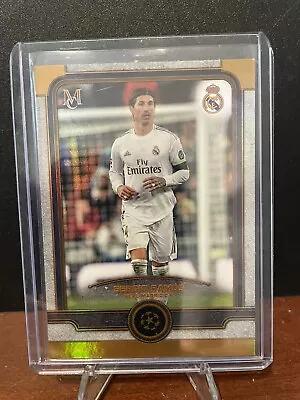 2019-20 Topps Museum UEFA Champions League SERGIO RAMOS Real Copper /99 • $10.68