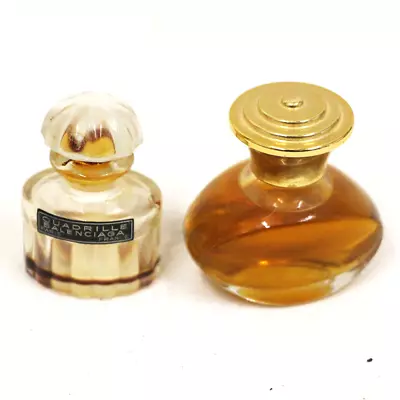 Antique Perfume 1950's Quadrille Balenciaga Perfume Bottle Set Unlabelled • $25