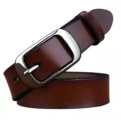 New Fashion Womens Belt 100% Genuine Leather Belt For Jeans Vintage Girl Belt  • $18.99