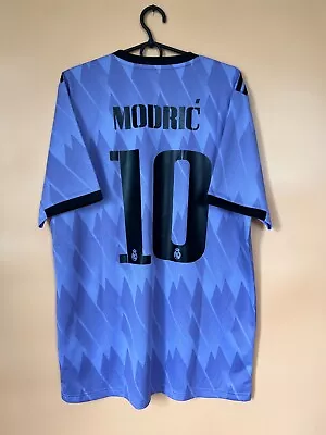 Real Madrid Jersey Away 2022 2023 Adidas H18489 Soccer Shirt Mens Size L Modric • $118.79