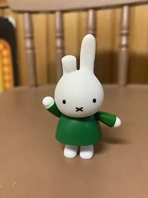 Miffy's Adventures Dan Toy Figure Bunny Green Jazwares Replacement Cake Topper • $15