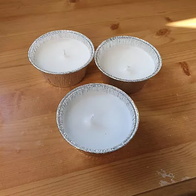 Midges Insect Repellent Set Of 3 Camping Candles Strong Citronella 12H Nontoxic • £8.50