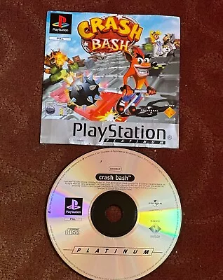 Crash Bash Platinum PS1 DISC ONLY • £12