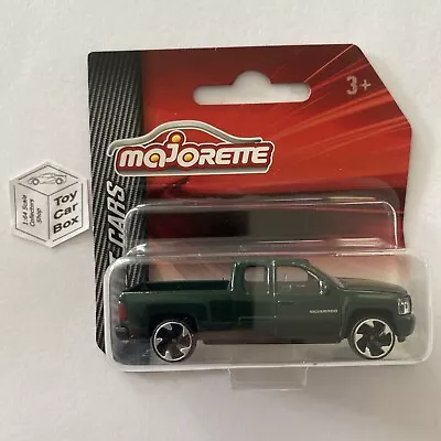 MAJORETTE Chevy Silverado (1/71* Street Cars - Green #217E) C07 • $5.95