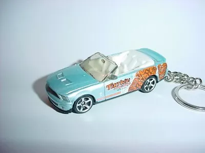 HOT 3D FORD MUSTANG GT CUSTOM KEYCHAIN Key Keyring Ornament BLING 1/64 Matchbox • $14.83